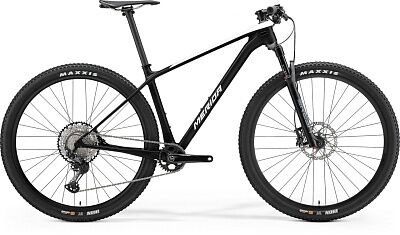 Велосипед Merida Big.Nine 4000 (M(17) черный матовый/белый)