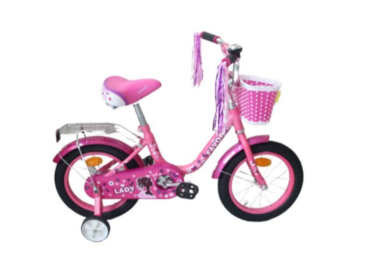 Детский велосипед Favorit Lady 14 (розовый, LAD-14MG)
