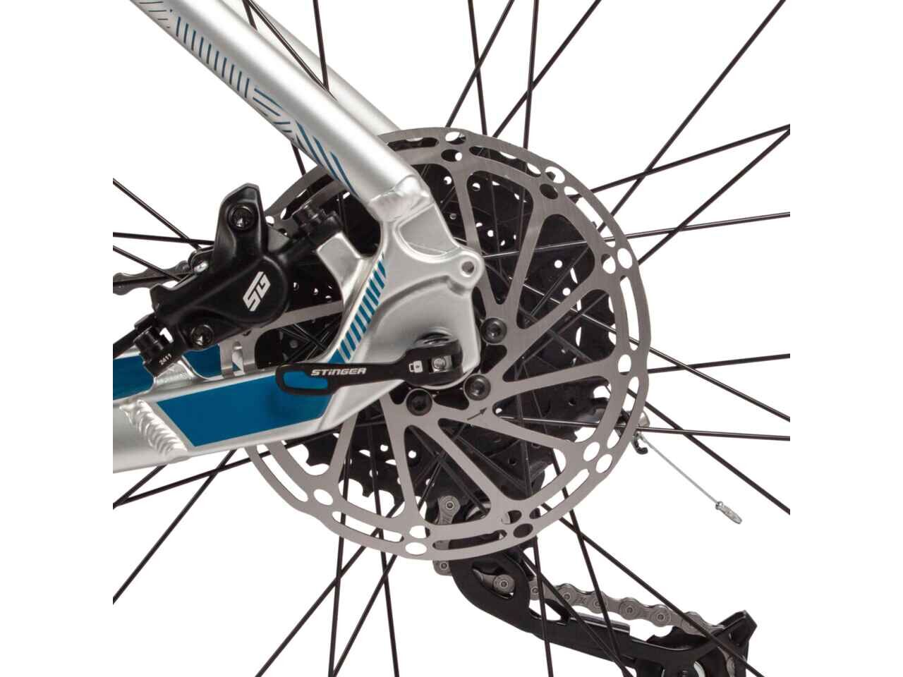 Велосипед Stinger Reload STD 29 45 (18, серебристый, 2025) 29AHD.RELOSTD.18SL45 Велосипед Stinger Reload STD 29 45 (18, серебристый, 2025) 29AHD.RELOSTD.18SL45