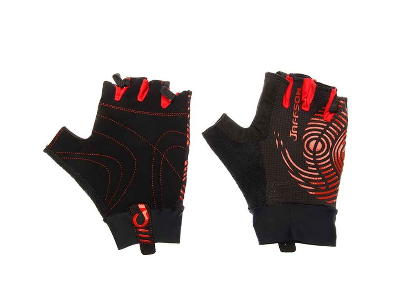 Перчатки-митенки Jaffson SCG 46-0336 XL (5063 Black/Red) Перчатки-митенки Jaffson SCG 46-0336 XL (5063 Black/Red)