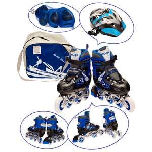 Роликовые коньки Favorit 106SET-M-BL