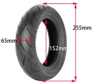 Покрышка Xuancheng XC-2145, 10x2.50 TT, XC11008 Покрышка Xuancheng XC-2145, 10x2.50 TT, XC11008
