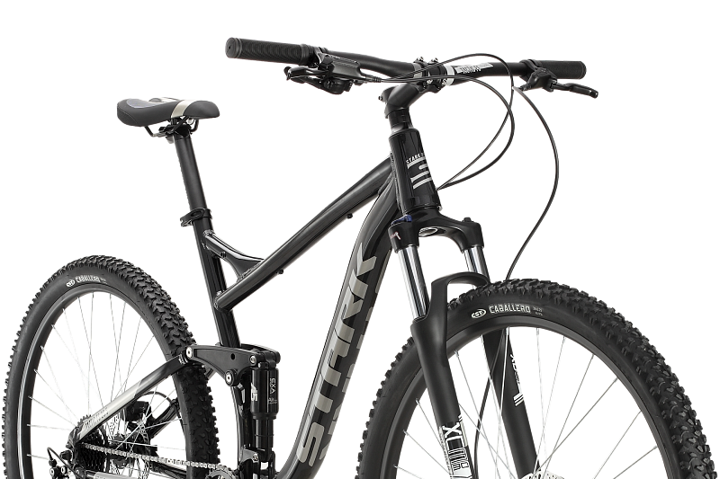 Велосипед Stark Tactic 29.5 HD FS (22, черный/серебристый, 2020)