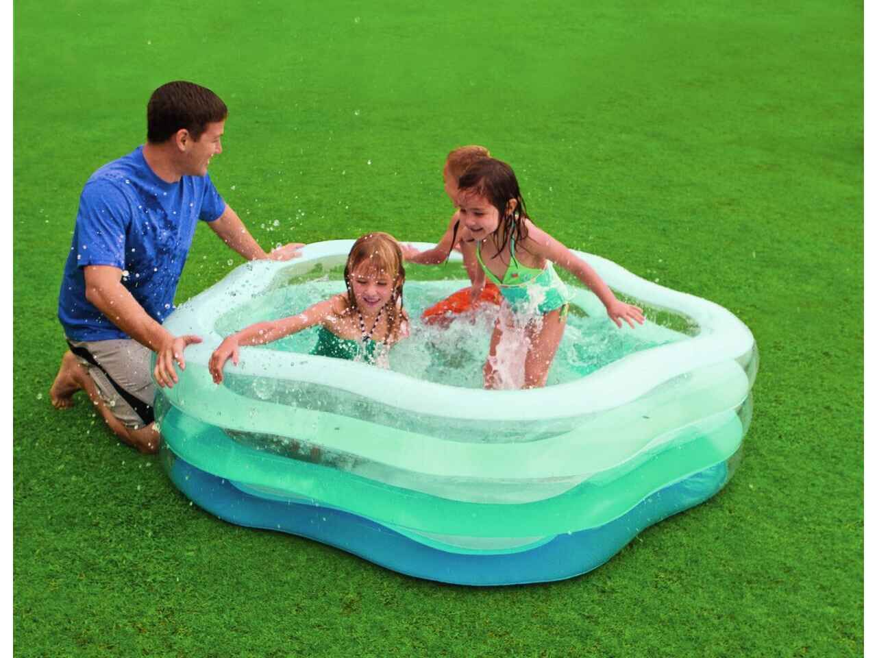 Надувной бассейн INTEX Summer Colors 185х180х53 (56495) Надувной бассейн INTEX Summer Colors 185х180х53 (56495)