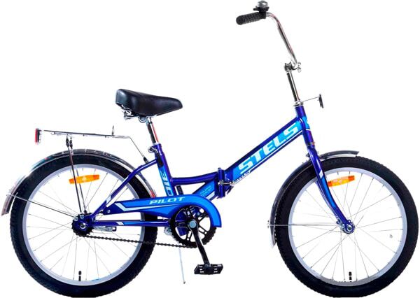 Велосипед Stels Pilot 310 20 Z011 (синий/голубой, 2018)