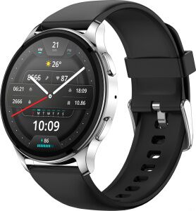 Умные часы Amazfit POP 3R (серебристый, с силиконовым ремешком) Умные часы Amazfit POP 3R (серебристый, с силиконовым ремешком)