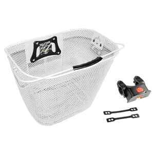 Корзина для велосипеда Haotu HT-512 (3288 White) Корзина для велосипеда Haotu HT-512 (3288 White)