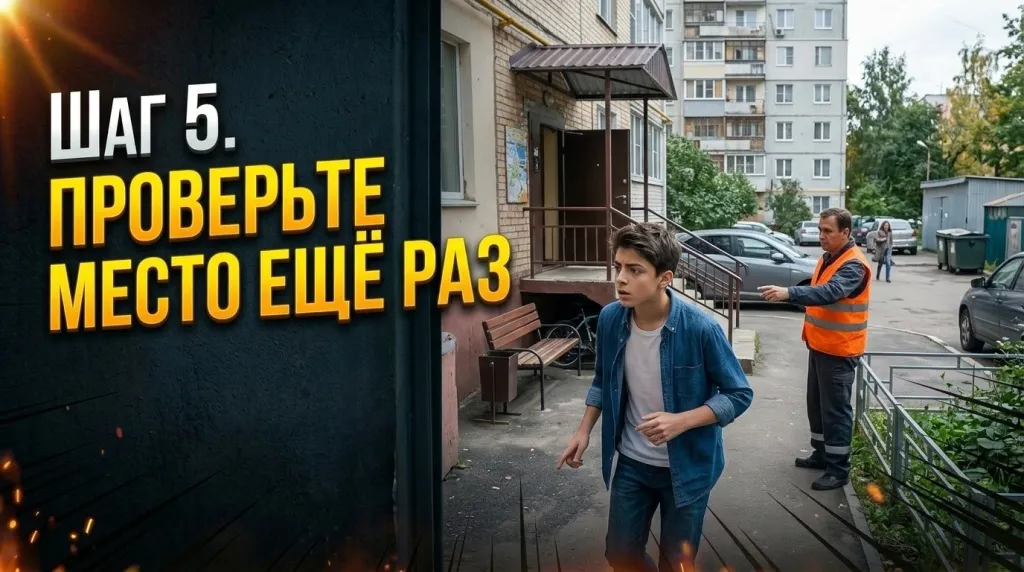 Проверьте место кражи еще раз