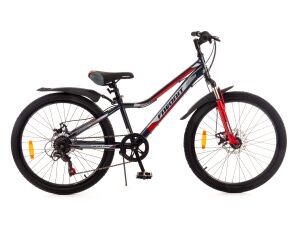 Велосипед Favorit BUFFALO-24MDS (12, черный/красный) BUF24MD12RD Велосипед Favorit BUFFALO-24MDS (12, черный/красный) BUF24MD12RD