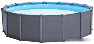 Каркасный бассейн INTEX Graphite Gray Panel 26384 (478х124) Каркасный бассейн INTEX Graphite Gray Panel 26384 (478х124)
