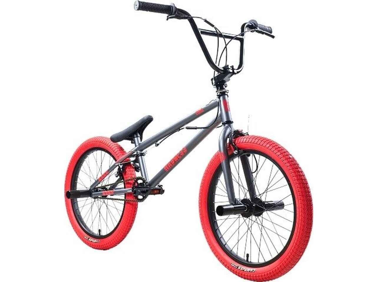 Велосипед Stark Madness BMX 3 2025 (темно-серый матовый/красный) Велосипед Stark Madness BMX 3 2025 (темно-серый матовый/красный)