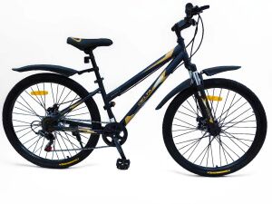 Велосипед DELTA Crystal 27.5 (15, черный/золотой)