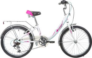 Детский велосипед Novatrack Ancona 20 2019 20AH6V.ANCONA.WT9 (белый) Детский велосипед Novatrack Ancona 20 2019 20AH6V.ANCONA.WT9 (белый)