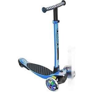 Трехколесный самокат Yvolution Glider XL (черно-синий)