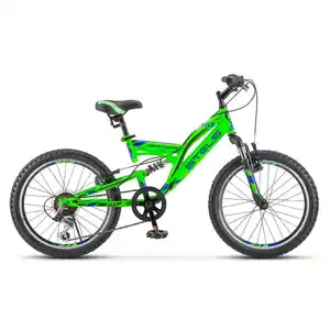 Детский велосипед Stels Mustang V 20 V010 (13, зеленый) LU088354