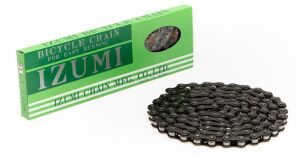 Цепь Izumi ES410C 1/2x3/32 5-6ск 116зв (Black/Black) Цепь Izumi ES410C 1/2x3/32 5-6ск 116зв (Black/Black)