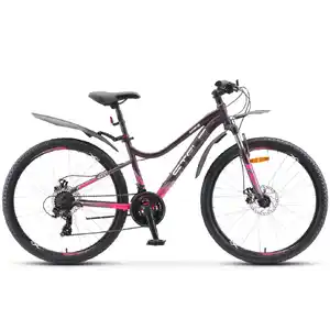 Велосипед Stels Miss 5100 MD 26 V040 (17, темный/фиолетовый)