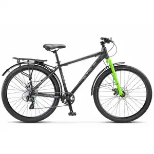 Велосипед Stels Navigator 705 27.5 MD Курьер Z010 (21, черный матовый)