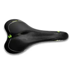 Велоседло DDK D060 (Black-Grey-Green)