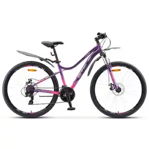 Велосипед Stels Miss 7100 MD 27.5 V020 (18, пурпурный, 2022)