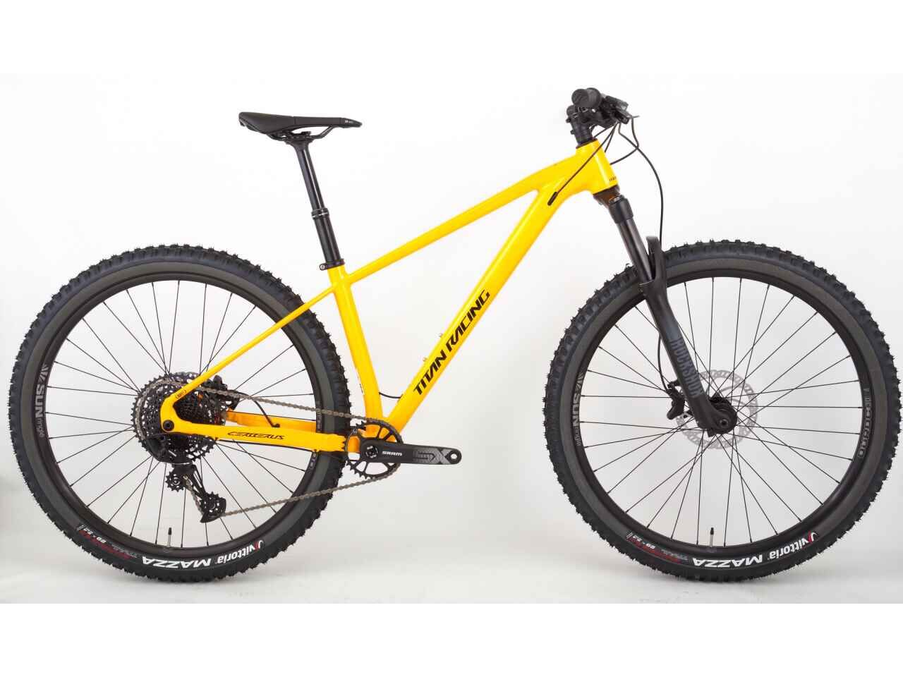 Велосипед Titan Racing Drone Dash (L(19), Mango Blast, 2024) Велосипед Titan Racing Drone Dash (L(19), Mango Blast, 2024)