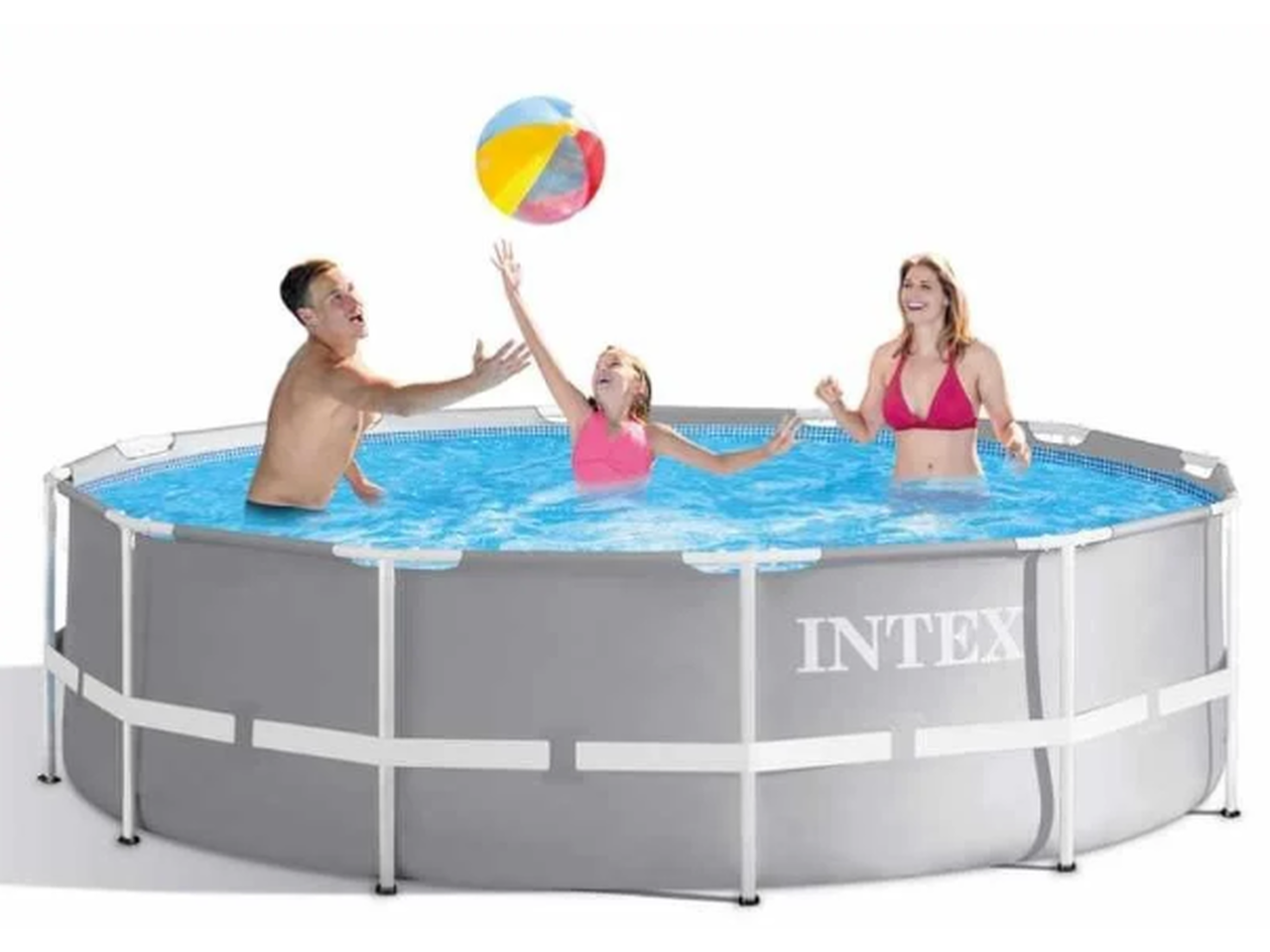 Каркасный бассейн INTEX Prism Frame 26716NP (366х99) Каркасный бассейн INTEX Prism Frame 26716NP (366х99)