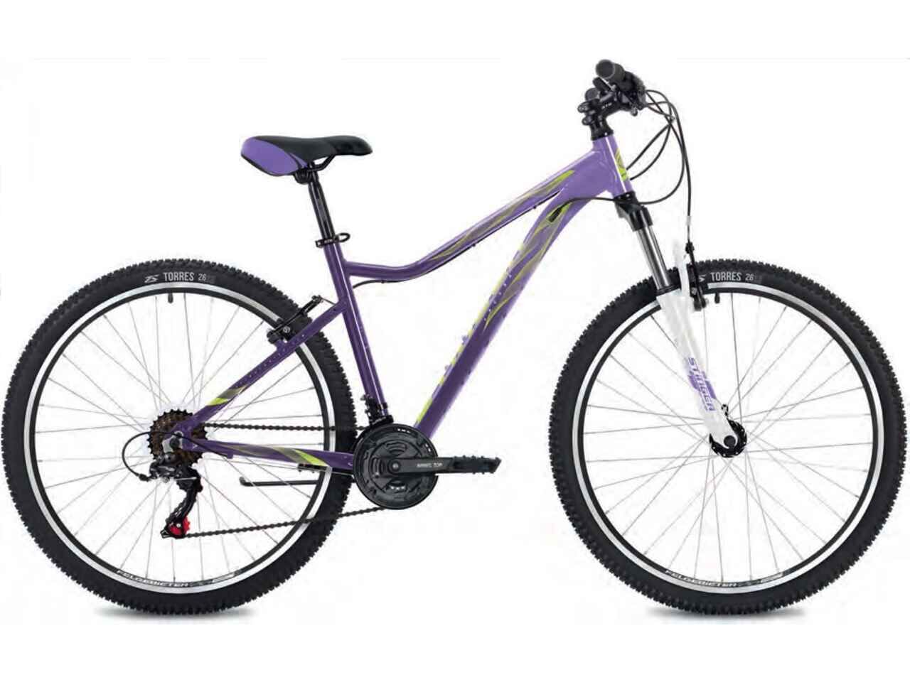 Велосипед Stinger Laguna STD 27.5 (19, фиолетовый, 2022)