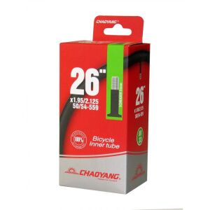 Велокамера Chaoyang 26X1.95/2.125 дюймов FV-48MM, Y080208 Велокамера Chaoyang 26X1.95/2.125 дюймов FV-48MM, Y080208