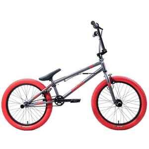 Велосипед Stark Madness BMX 3 2025 (темно-серый матовый/красный) Велосипед Stark Madness BMX 3 2025 (темно-серый матовый/красный)