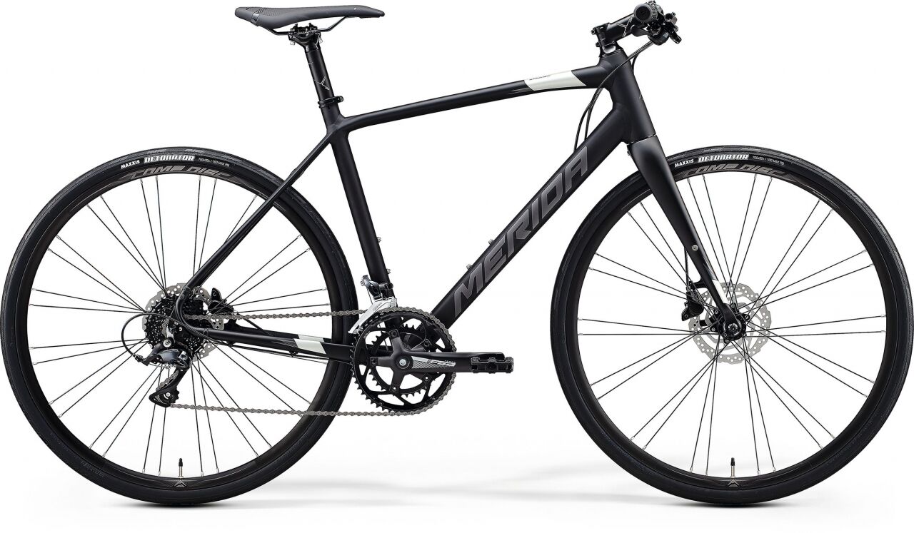 Велосипед Merida Speeder 200 (2020) XL (черный/серебристый)