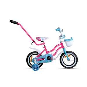 Детский велосипед Aist Wiki 12 (розовый/бирюзовый, 2025)