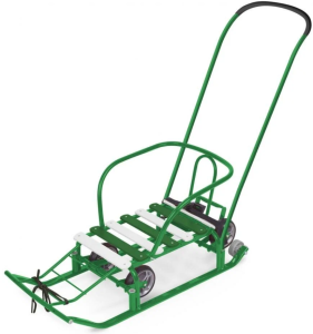 Санки Nika Тимка 5 Универсал (зеленый/белый)