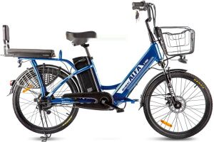 Электровелосипед Gelbert ALFA 2 PRO (синий) Электровелосипед Gelbert ALFA 2 PRO (синий)