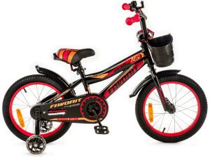Детский велосипед Favorit Biker 16 (черный/красный) BIK-16RD Детский велосипед Favorit Biker 16 (черный/красный) BIK-16RD