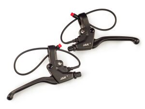 Комплект тормозных ручек Jak для электровелосипеда EL-211DGT-4 Комплект тормозных ручек Jak для электровелосипеда EL-211DGT-4