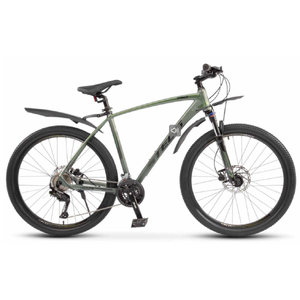 Велосипед Stels Navigator 750 D V020 27.5 (21, темный/оливковый, 2025)