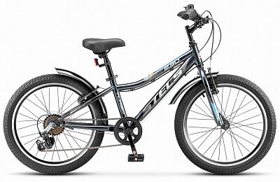 Детский велосипед Stels Turbo 230 V Z010 20 (серый, 2026)