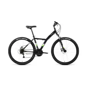 Велосипед Forward Dakota 27.5 2.0 D (16.5, черный/зеленый, 2022)