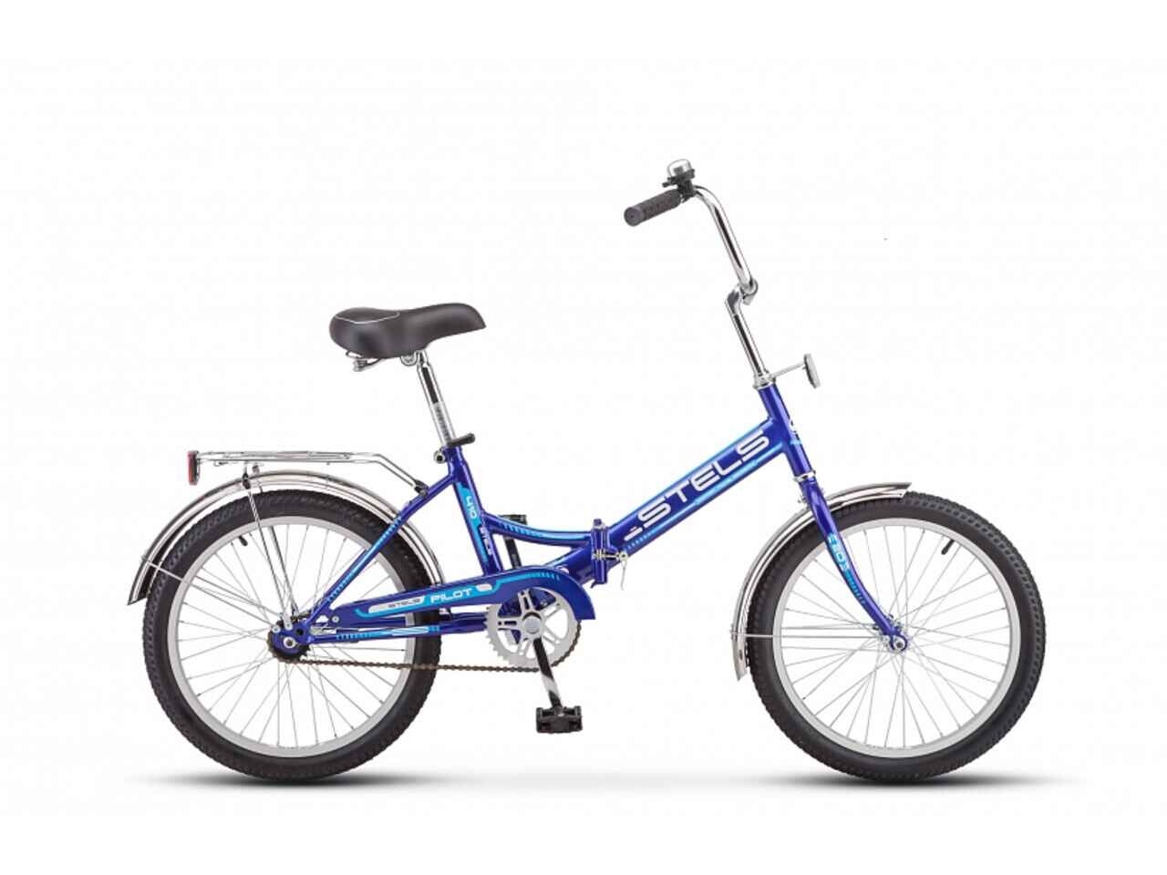Велосипед Stels Pilot 410 20 Z011 (13.5, синий, 2021)