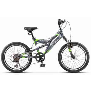 Детский велосипед Stels Mustang 20V Z010 (серый, 2025)