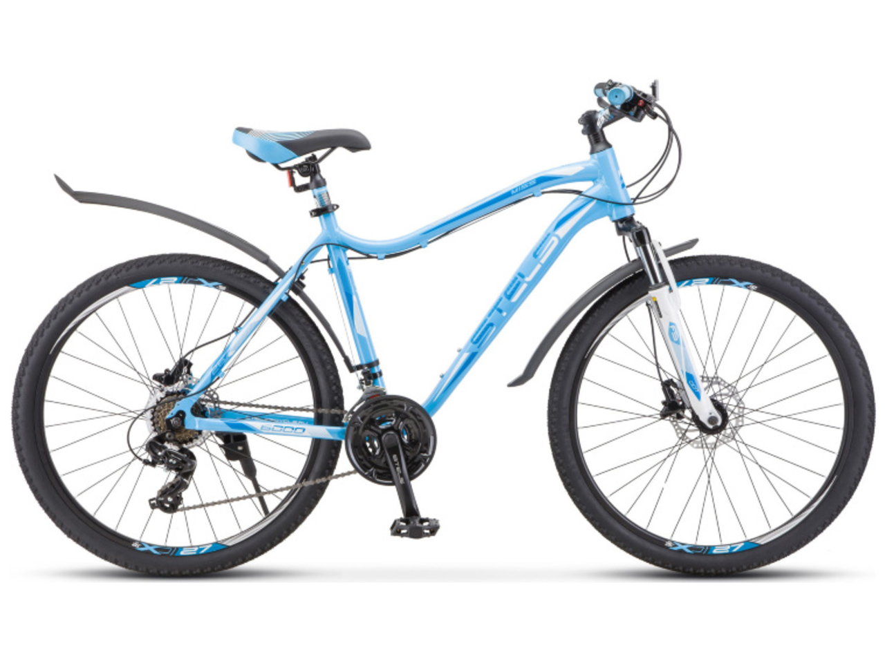 Велосипед Stels Miss 6000 D 26 V010 (15, голубой, 2020)