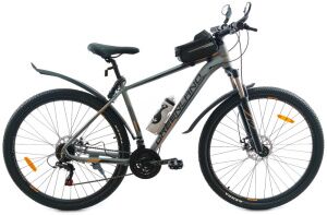 Велосипед GreenLand Oasis 29 2.0 (21, серый/оранжевый) Велосипед GreenLand Oasis 29 2.0 (21, серый/оранжевый)