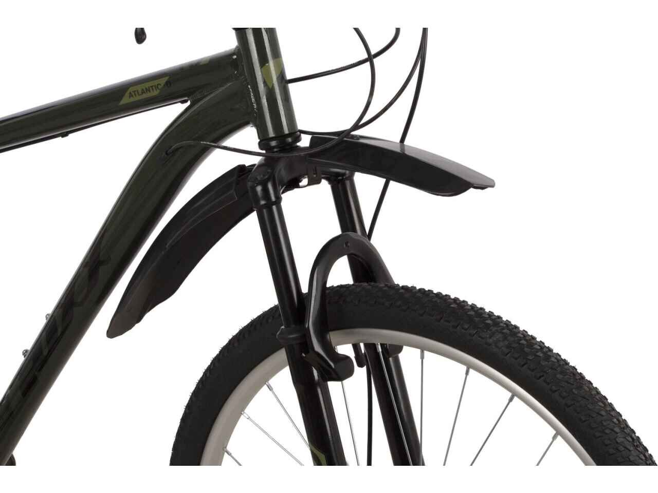Велосипед Foxx Atlantic D 27.5 (18, зеленый, 2022) 27AHD.ATLAND.18GN2