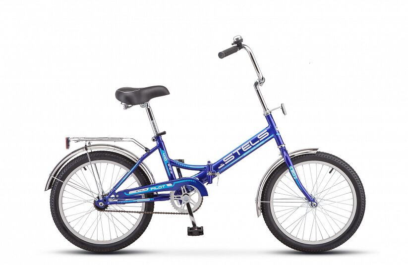 Велосипед Stels Pilot 410 20 Z011 (13.5, синий, 2021)