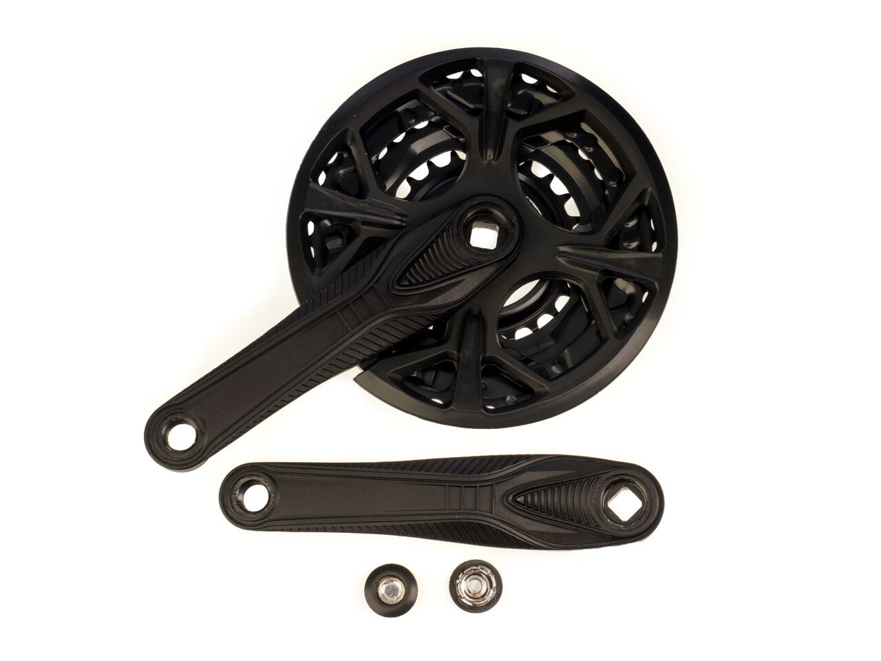 Система шатунов Favorit POLO-E 24/34/42Т 170 мм 3X9 ск. ES53423-9BK под ромб Система шатунов Favorit POLO-E 24/34/42Т 170 мм 3X9 ск. ES53423-9BK под ромб