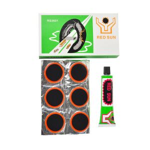 Набор для ремонта камер Red Sun велоаптечка, 36 латок, 32 мм, 20 мл, RS3601