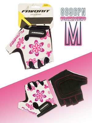 Перчатки велосипедные Favorit М 20-21 см (8896PN-M)