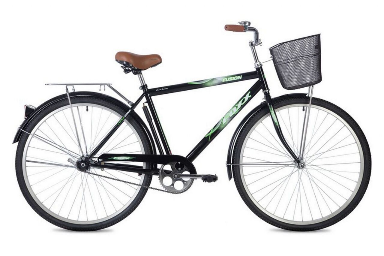 Велосипед Foxx Fusion 28 (20, черный, 2021) 28SHC.FUSION.20BK1