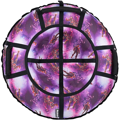 Тюбинг Hubster Люкс Pro S Космик фиолетовый 120 см