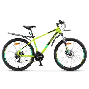 Велосипед Stels Navigator 645 MD 26 V010 (16, лайм, 2021)